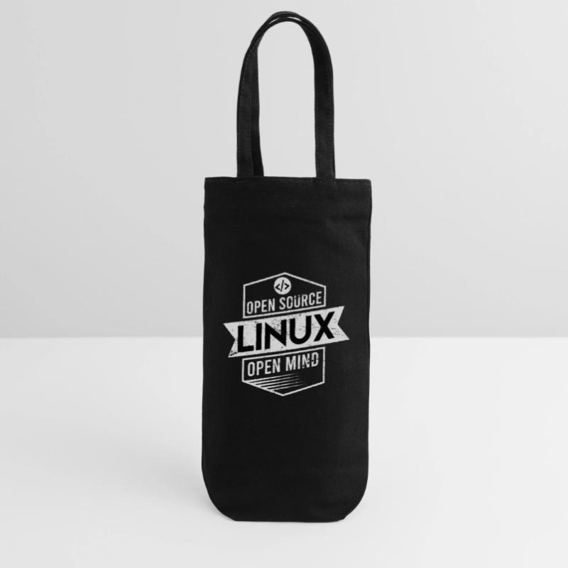 Programmierer Linux Geschenk Open Source Geschenkbeutel für Flaschen