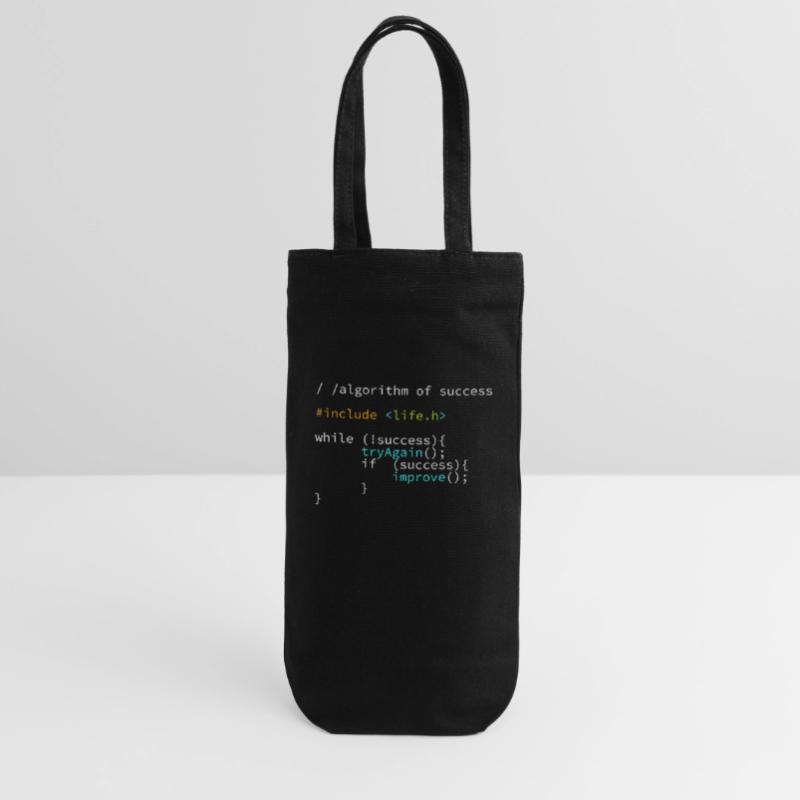 Developer Programmer Success Code Coder Gift Bag for Bottles