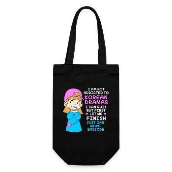 K-Pop Korea-Popmusik Kdrama Kpop Korea Koreanisch - Geschenkbeutel für Flaschen - Schwarz - Vorne