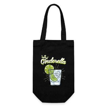 Ginderella Gin Enterrement de vie de garçon JGA Party - Sac à bouteille - noir - Devant