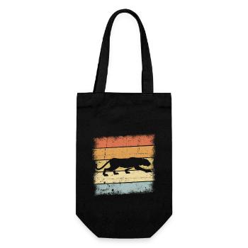 Panther Design - Gift Bag for Bottles - black - Front