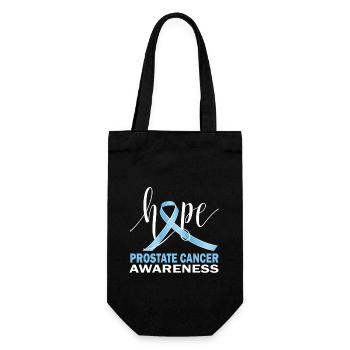 Prostate Cancer Prostate Cancer Loop Survivor - Gift Bag for Bottles - black - Front