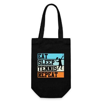 Tennis tennis de tennis Raquette cadeau - Sac à bouteille - noir - Devant