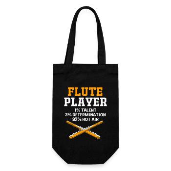 Flûte - Sac à bouteille - noir - Devant
