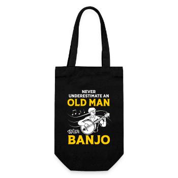 Bluegrass - Gift Bag for Bottles - black - Front