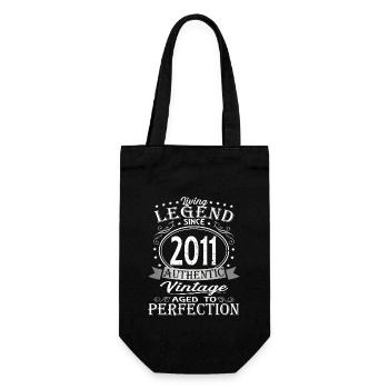 Légende vivante depuis 2011 - Sac à bouteille - noir - Devant