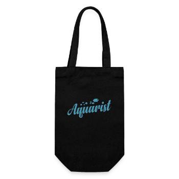 Aquarium Aquarist - Gift Bag for Bottles - black - Front