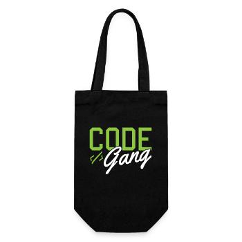 Hacking Programmer Hacker Code Coding Cadeau - Sac à bouteille - noir - Devant