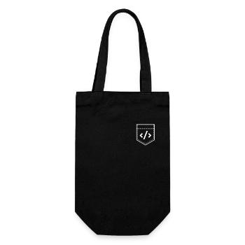 Hacking Programmer Hacker Code Coding Cadeau - Sac à bouteille - noir - Devant