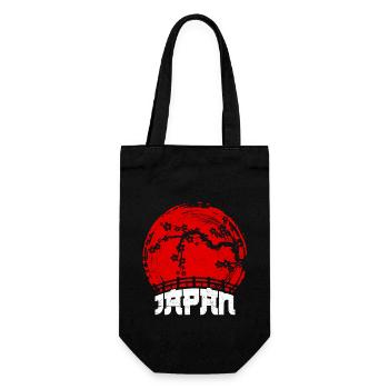 I don't have to do anything I just have to go to Japan - Gift Bag for Bottles - black - Front