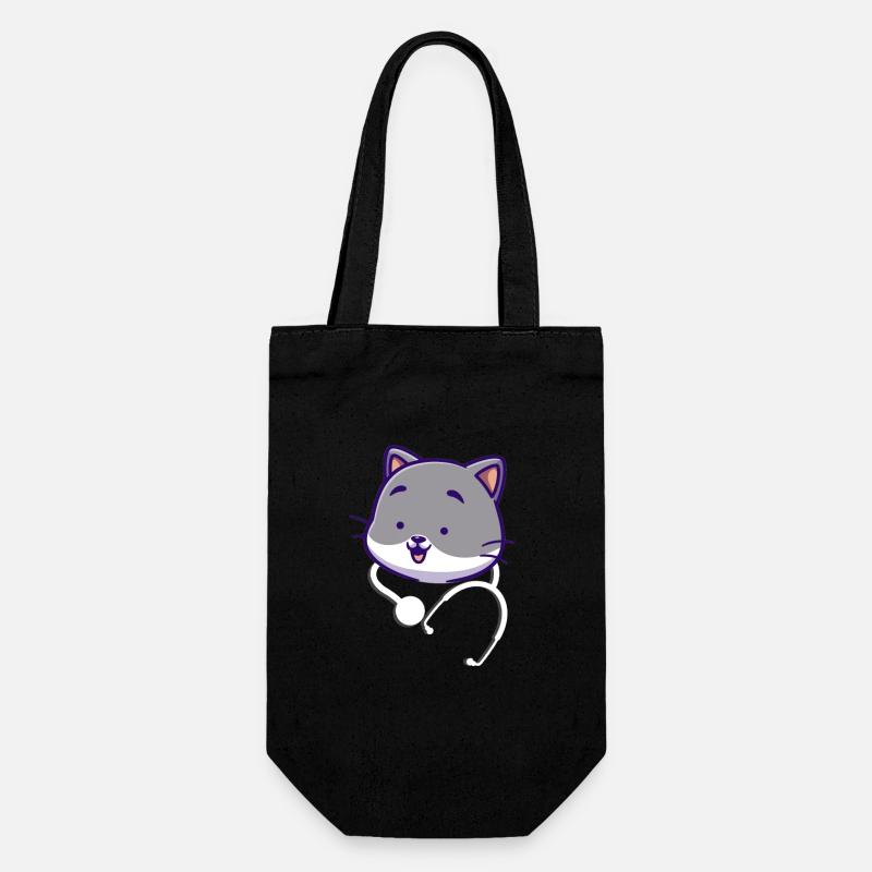 Stéthoscope mignon - Sac à bouteille - noir