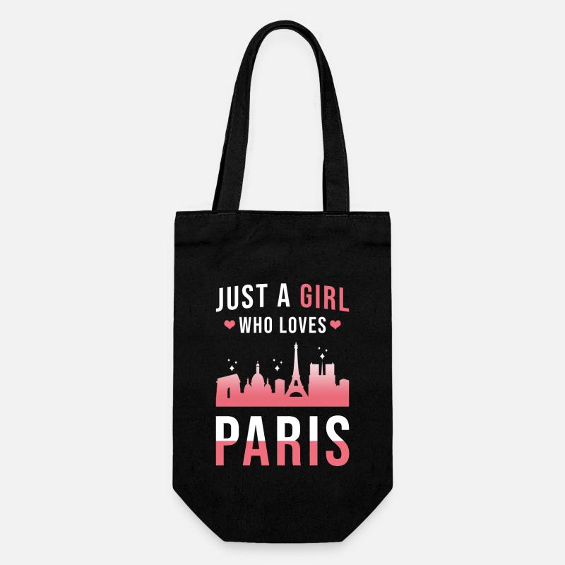 Paris - Sac à bouteille - noir