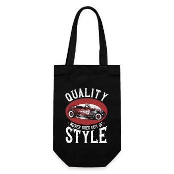 Hot Rod Hot Rods Muscle Car Hotrod Mechanic Car - Gift Bag for Bottles - black - Front