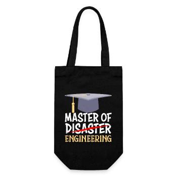 Master 2022 Master en ingénierie - Sac à bouteille - noir - Devant