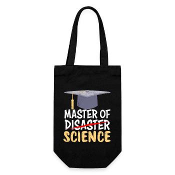 Master of Science Master of Disaster Master - Sac à bouteille - noir - Devant