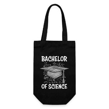 Baccalauréat ès sciences Mathématiques Physique - Sac à bouteille - noir - Devant