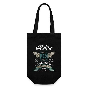 Legends Born in May 1963 - Geschenkbeutel für Flaschen - Schwarz - Vorne