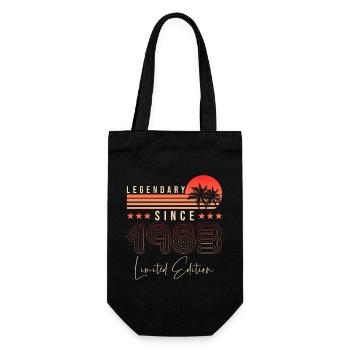 Légendaire depuis 1983 - Sac à bouteille - noir - Devant