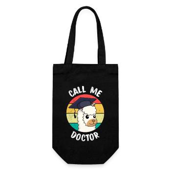 Appelez-moi Docteur Dissertation Doctorat Disputation - Sac à bouteille - noir - Devant