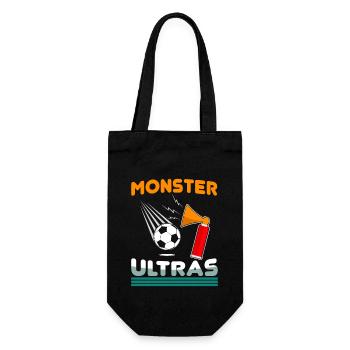 Football Kids - Gift Bag for Bottles - black - Front