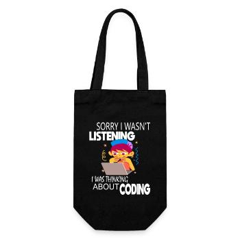 Programmeur codeur de codage - Sac à bouteille - noir - Devant
