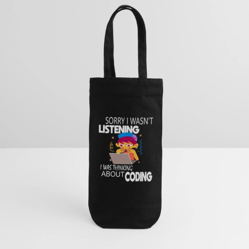 Coding Coder Programmer Gift Bag for Bottles