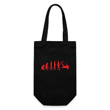 Évolution du football - Sac à bouteille - noir - Devant