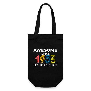 Fantastic since 1953 - born in 1953 - Gift Bag for Bottles - black - Front