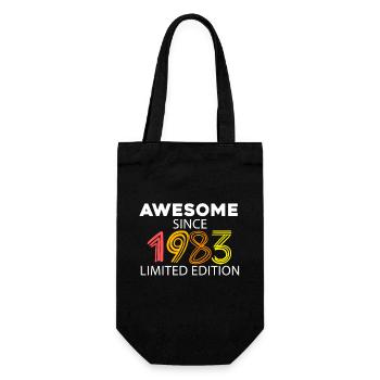Fantastique depuis 1983 - né en 1983 - Sac à bouteille - noir - Devant