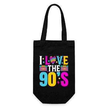 J’adore le costume classique des années 90 - Sac à bouteille - noir - Devant