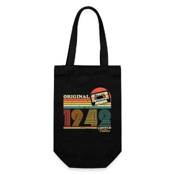 1942 Vintage Vintage Anniversaire Rétro Cadeau - Sac à bouteille - noir - Devant