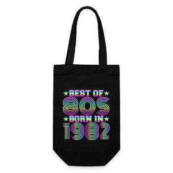 Le meilleur des années 80 Né en 1982 Vintage - Sac à bouteille - noir - Devant