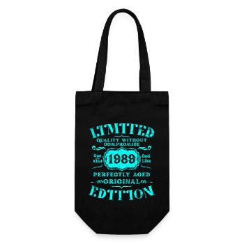Anniversaire 1989 Édition Limitée Cadeau Occasion Cool - Sac à bouteille - noir - Devant