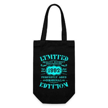 Anniversaire 1992 Édition Limitée Cadeau Occasion Cool - Sac à bouteille - noir - Devant