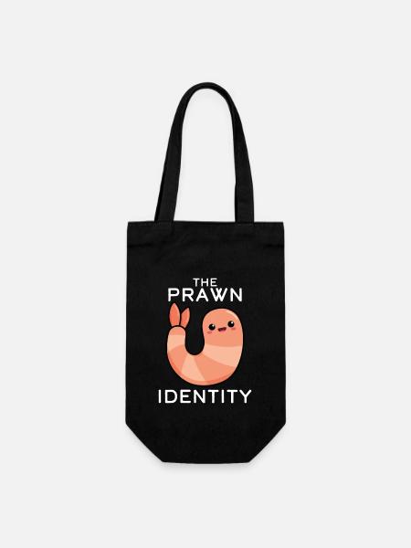 L’identité de la crevette - Sac à bouteille - noir