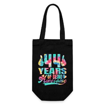 44e anniversaire ou anniversaire 44 ans d’existence - Sac à bouteille - noir - Devant