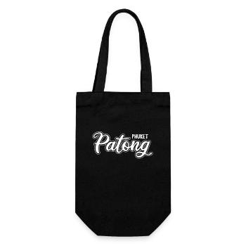 Vintage Thaïlande Asie Coucher de soleil Phuket Patong - Sac à bouteille - noir - Devant