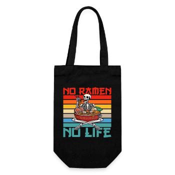 No Ramen no Life - Gift Bag for Bottles - black - Front