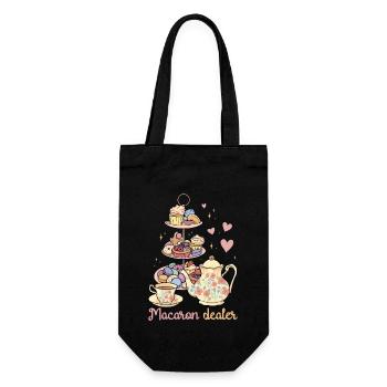 | macaron Dealer Cuire des | de t-shirt Amateurs de pâtisserie - Sac à bouteille - noir - Devant