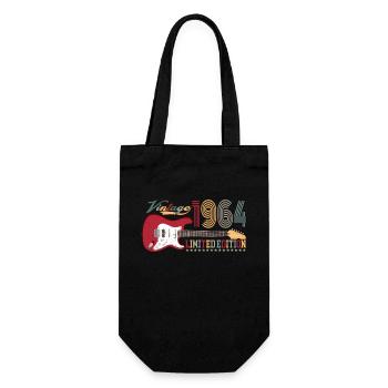 Vintage 1964 Limited Edition 58th birthday | - Gift Bag for Bottles - black - Front