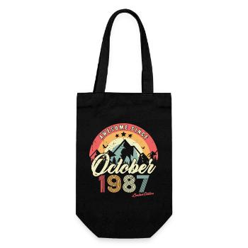 Cadeau D'anniversaire En Octobre 1987 Vintage - Sac à bouteille - noir - Devant