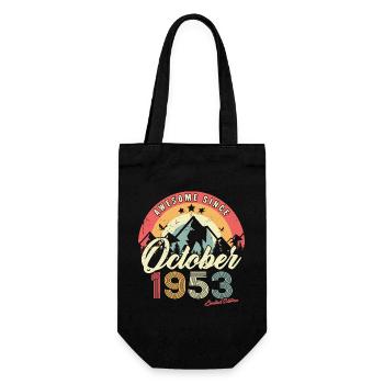 Cadeau D'anniversaire En Octobre 1953 Vintage - Sac à bouteille - noir - Devant