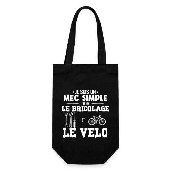 bricolage clé molette et velo mec simple - Sac à bouteille - noir - Devant