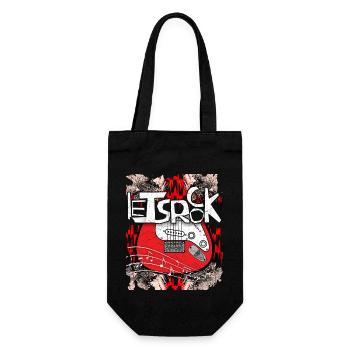 Let's Rock, Rock Concert, Rock Festival, Rock Festival - Gift Bag for Bottles - black - Front