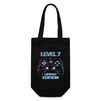 Birthday Level 7 Gaming Limited Edition Gift - Gift Bag for Bottles - black - Front