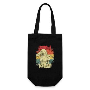 Teckel Vintage - Sac à bouteille - noir - Devant
