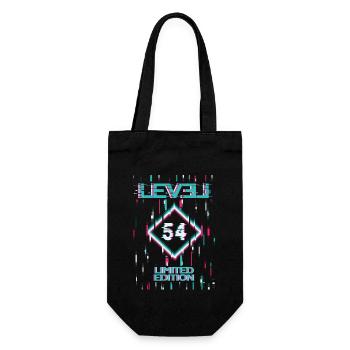 Anniversaire Niveau 54 Gaming Édition Limitée Gamer - Sac à bouteille - noir - Devant