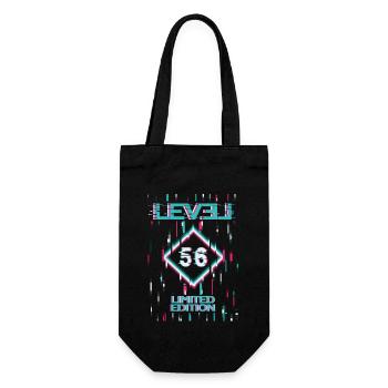 Birthday Level 56 Gaming Limited Edition Gamer - Gift Bag for Bottles - black - Front