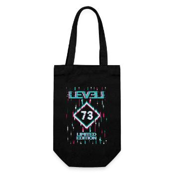 Birthday Level 73 Gaming Limited Edition Gamer - Gift Bag for Bottles - black - Front