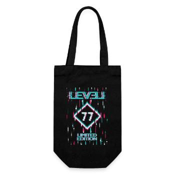 Anniversaire Niveau 77 Gaming Édition Limitée Gamer - Sac à bouteille - noir - Devant